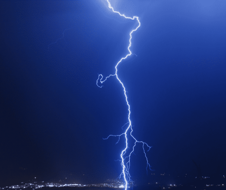 Welcome to Monsoon Season Lightning bolt